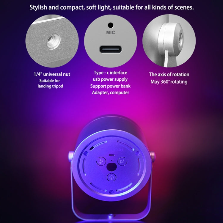 LUXCEO Mood2 RGB Atmosphere Fill Light Desktop Rhythm Pickup Lamp with Remote Control (EU Plug) - free shipping - PMC Jewellery - Order now!