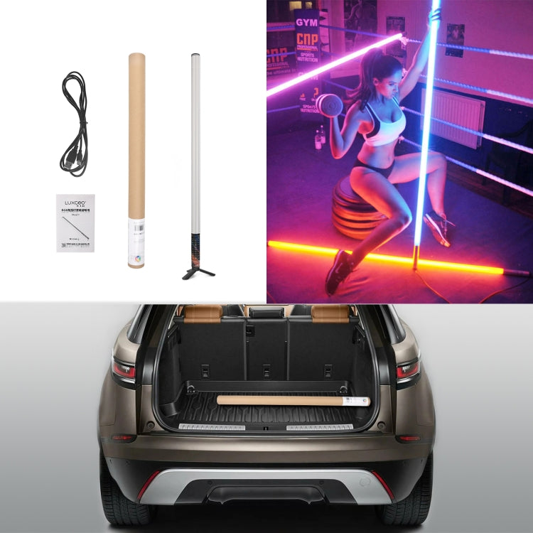 LUXCeO Mood1 85cm RGB Colorful Atmosphere Rhythm LED Stick Handheld Video Photo Fill Light, No Tripod - free shipping - PMC Jewellery - Order now!