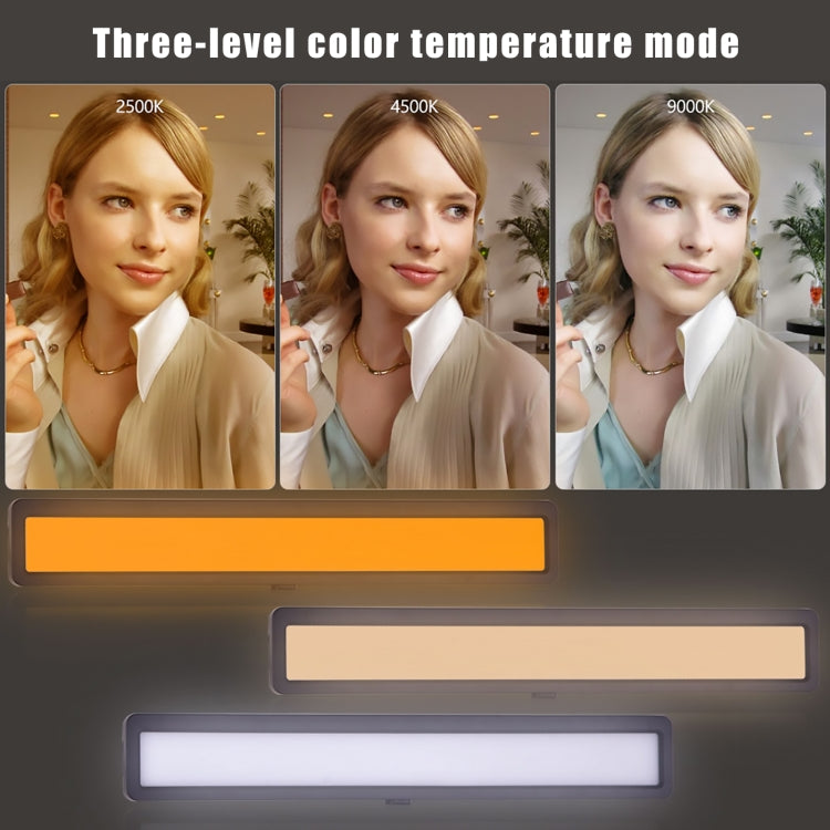 LUXCeO WS66 USB LED Live Video Light 2500K-9000K Bi-color Laptop Conference Fill Light - free shipping - PMC TechLife - Order now!