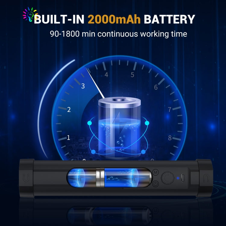 LUXCeO P100 RGB Photo Video Light Stick Handheld Fill Light with Remote Control - free shipping - PMC Jewellery - Order now!