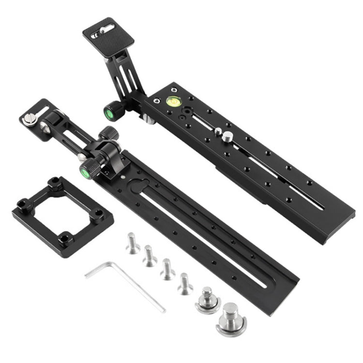 BEXIN VR-220 220mm Length Aluminum Alloy Extended Quick Release Plate for Manfrotto / Sachtler (Black) - free shipping - PMC TechLife - Order now!