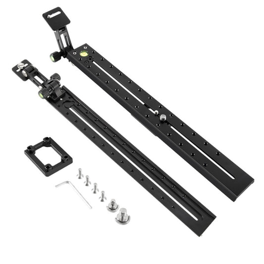 BEXIN VR-380 380mm Length Aluminum Alloy Extended Quick Release Plate for Manfrotto / Sachtler (Black) - free shipping - PMC Jewellery - Order now!