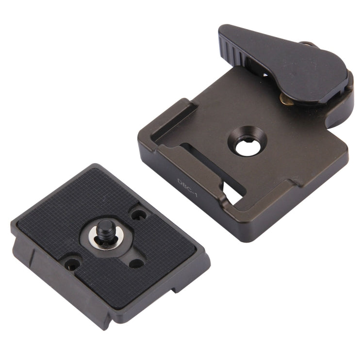 Fittest DBC-1 Aluminium Alloy Quick Release Clamp Adapter with 200PL-14 Quick Release Plate for Camera Tripod - free shipping - PMC Jewellery - Order now!