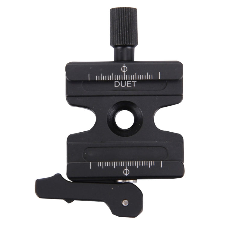 Fittest FC-50LS Aluminium Alloy Adjustable Knob & Lever Quick Release Clamp Plate