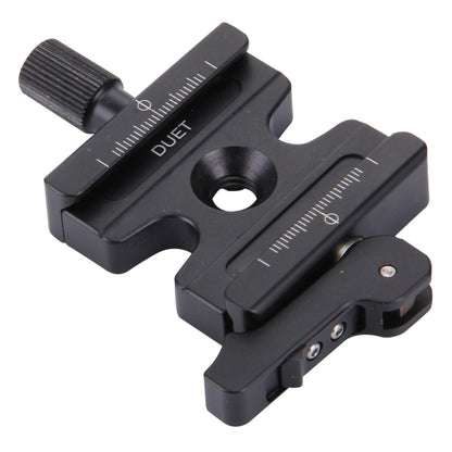Fittest FC-50LS Aluminium Alloy Adjustable Knob & Lever Quick Release Clamp Plate - free shipping - PMC Jewellery - Order now!