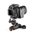 YELANGU L4X Camera Wheel Dolly Electric Track Slider 3-Wheel Dolly Car with Remote & Ballhead, Load: 3kg - Camera Dolly by PMC TechLife | Online Shopping South Africa | PMC TechLife | Buy Now Pay Later Mobicred