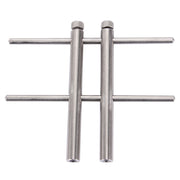 LRT-03 Professional DSLR Camera Lens Stainless Steel Spanner Wrench Open Repair Tool Kit with 3 Pairs of Spare Head