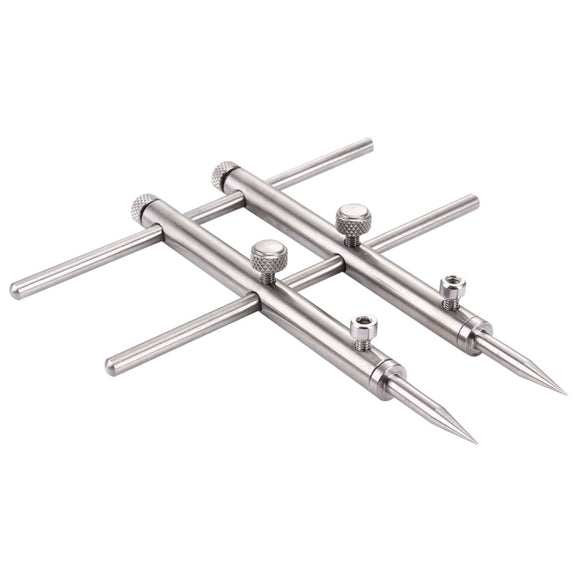 LRT-03 Professional DSLR Camera Lens Stainless Steel Spanner Wrench Open Repair Tool Kit with 3 Pairs of Spare Head