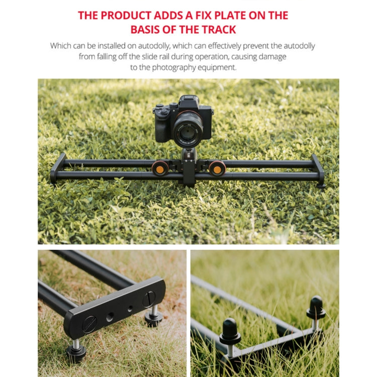 YELANGU L60E 60cm Slide Rail Track + L4 3-Wheel Video Dolly with Phone Clamp & Ballhead - free shipping - PMC TechLife - Order now!