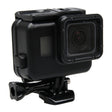 2 in 1 for GoPro HERO5 Touch Screen Back Cover + 45m Waterproof Housing Protective Case(No Need to Disassemble Lens When Installed) with Buckle Basic Mount & Lead Screw(Black) - Waterproof Cases by PMC TechLife | Online Shopping South Africa | PMC TechLife | Buy Now Pay Later Mobicred