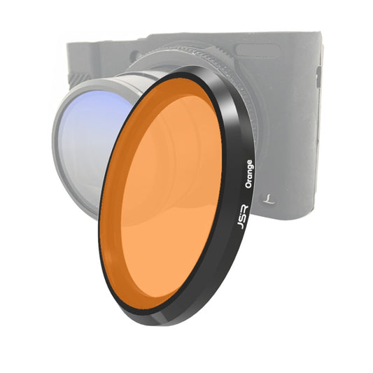 JSR Colored Lens Filter for Panasonic LUMIX LX10(Orange) - free shipping - PMC Jewellery - Order now!