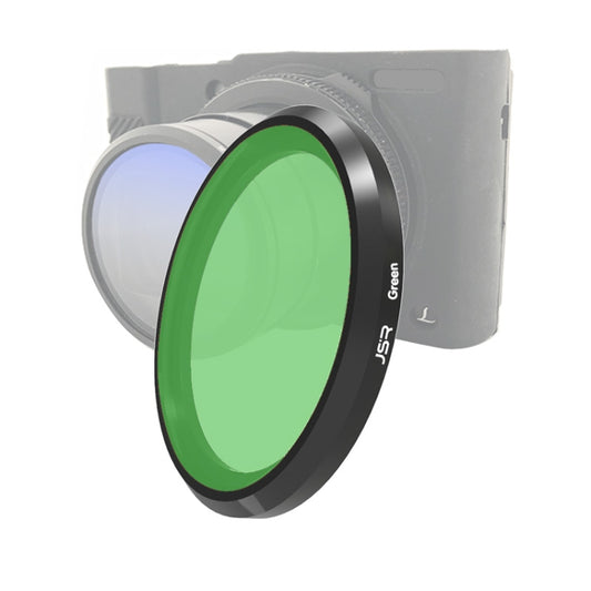 JSR Colored Lens Filter for Panasonic LUMIX LX10(Green) - free shipping - PMC Jewellery - Order now!