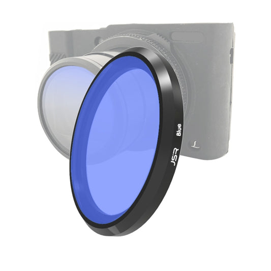 JSR Colored Lens Filter for Panasonic LUMIX LX10(Blue) - free shipping - PMC Jewellery - Order now!