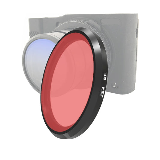 JSR Colored Lens Filter for Panasonic LUMIX LX10(Red) - free shipping - PMC Jewellery - Order now!