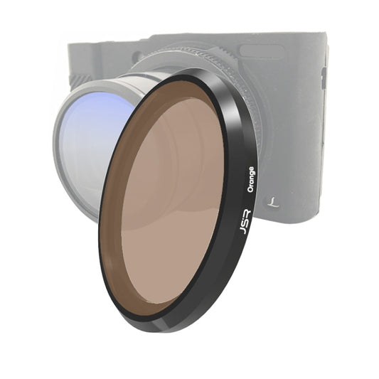 JSR Colored Lens Filter for Panasonic LUMIX LX10(Brown) - free shipping - PMC Jewellery - Order now!