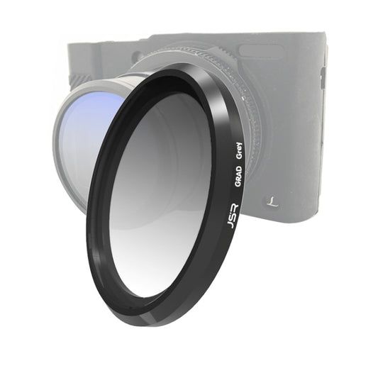 JSR Gradient Colored Lens Filter for Panasonic LUMIX LX10(Gradient Grey) - free shipping - PMC Jewellery - Order now!