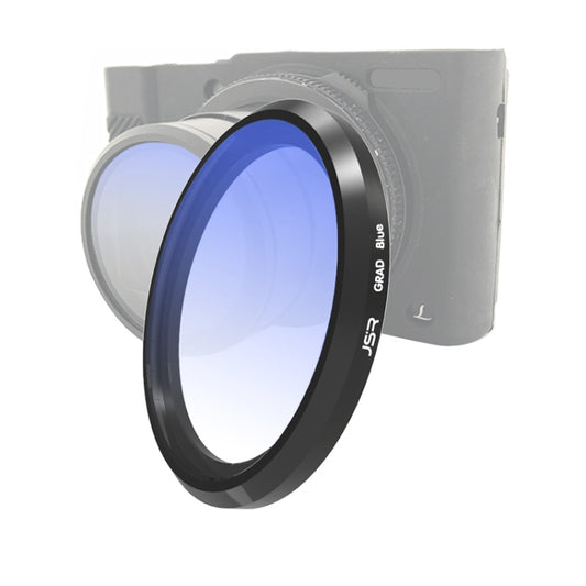 JSR Gradient Colored Lens Filter for Panasonic LUMIX LX10(Gradient Blue) - free shipping - PMC Jewellery - Order now!