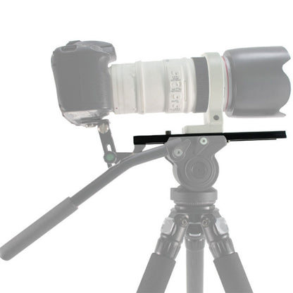BEXIN B380-50 380mm Length Aluminum Alloy Extended Quick Release Plate for Manfrotto / Sachtler (Black) - free shipping - PMC Jewellery - Order now!