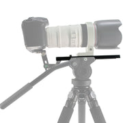 BEXIN B380-50 380mm Length Aluminum Alloy Extended Quick Release Plate for Manfrotto / Sachtler (Black)