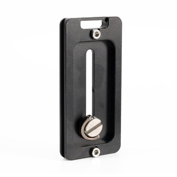 BEXIN PL-80 Anti-rotation Quick Release Plate with Rubber Cushion(Black)