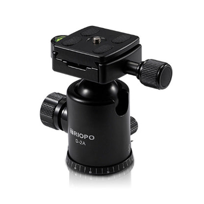 TRIOPO D-2A 360 Degree Rotation Aluminum Alloy Tripod 36mm Ball Head with Quick Release Plate - free shipping - PMC Jewellery - Order now!