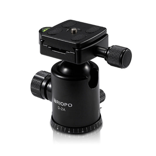 TRIOPO D-2A 360 Degree Rotation Aluminum Alloy Tripod 36mm Ball Head with Quick Release Plate - free shipping - PMC Jewellery - Order now!
