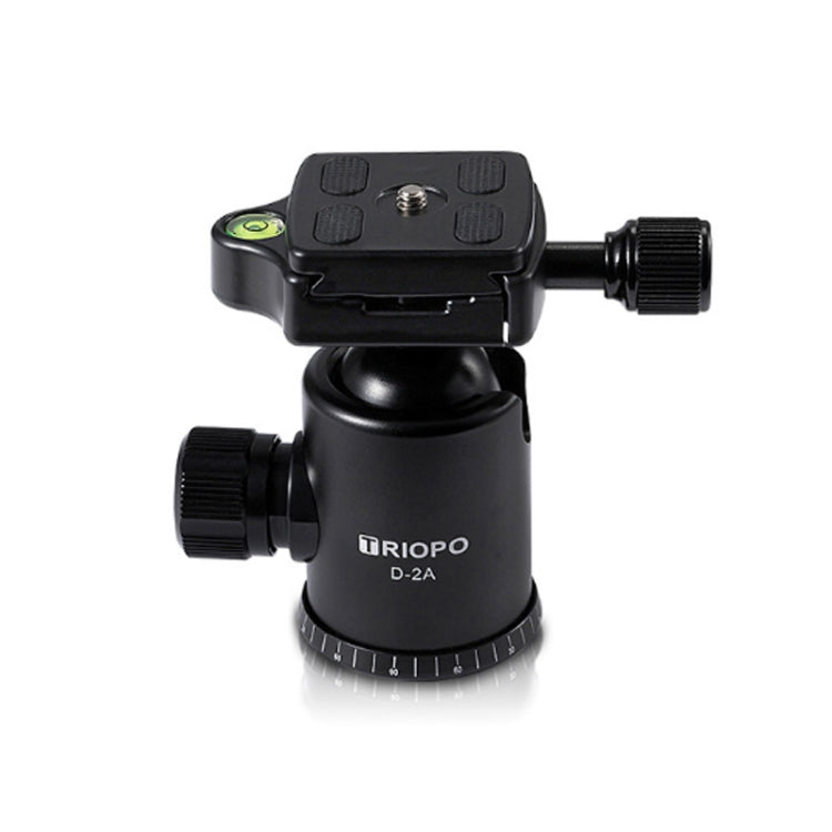 TRIOPO D-2A 360 Degree Rotation Aluminum Alloy Tripod 36mm Ball Head with Quick Release Plate - free shipping - PMC Jewellery - Order now!