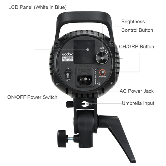 Godox SL60W LED Light Studio Continuous Photo Video Light(US Plug)