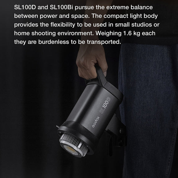 Godox SL100D 100W 5600K Daylight-balanced LED Light Studio Continuous Photo Video Light(UK Plug)