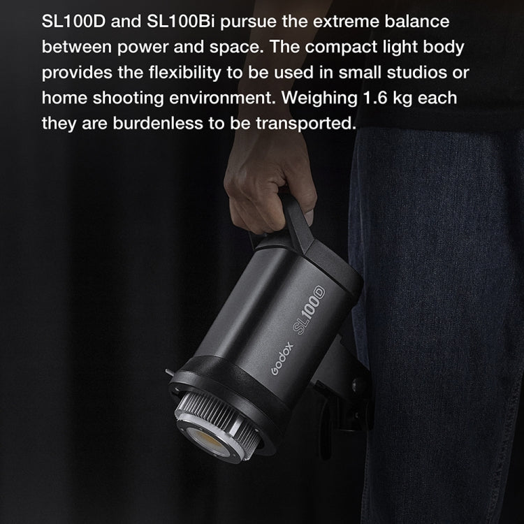 Godox SL100D 100W 5600K Daylight-balanced LED Light Studio Continuous Photo Video Light(UK Plug)