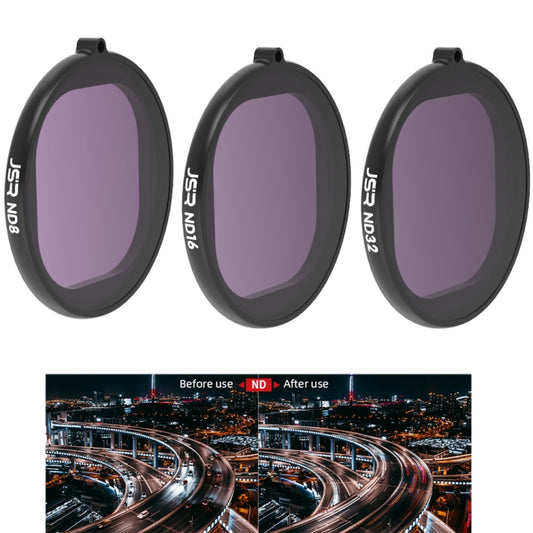 JSR Round Housing 3 in 1 ND8+ND16+ND32 Lens Filter for GoPro HERO8 Black - free shipping - PMC Jewellery - Order now!
