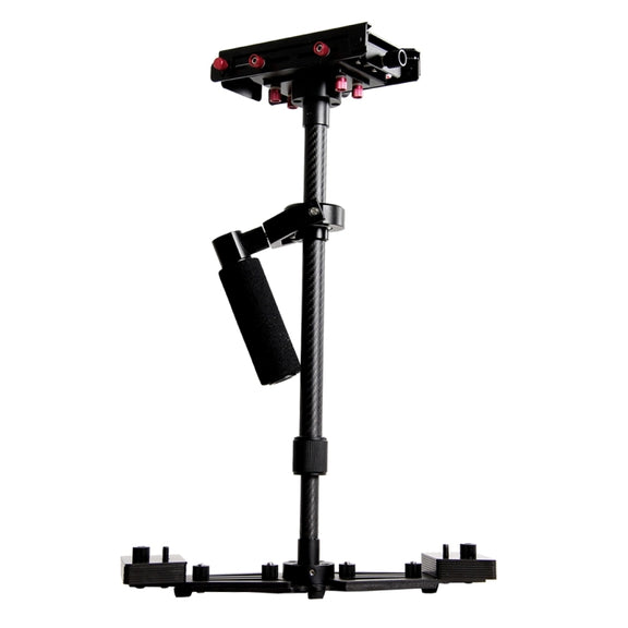 YELANGU YLG0107K 40-67cm Aviation  Aluminum + Carbon Fiber Professional Steadicam Handheld Stabilizer for DSLR Camera DV
