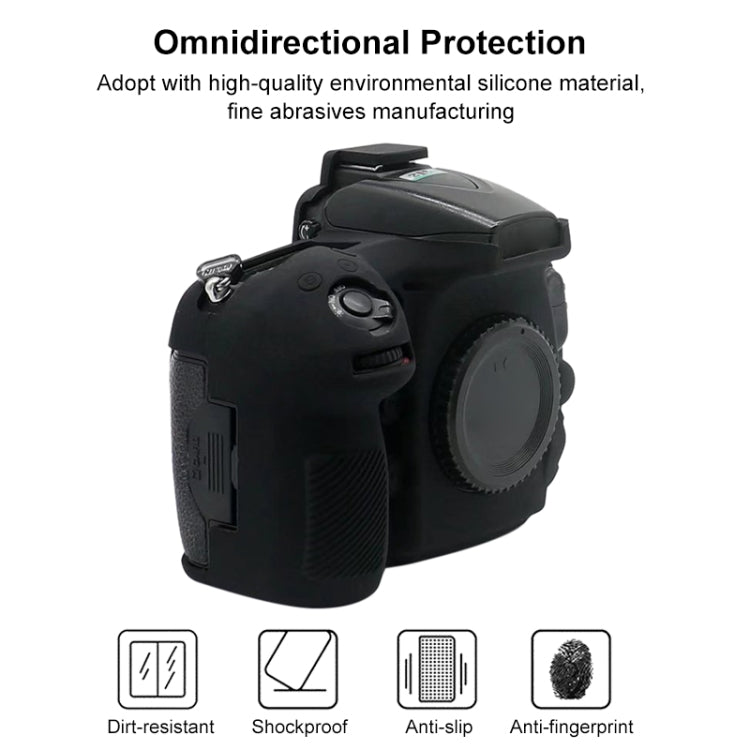 Soft Silicone Protective Case for Nikon D810 (Yellow) - free shipping - PMC TechLife - Order now!