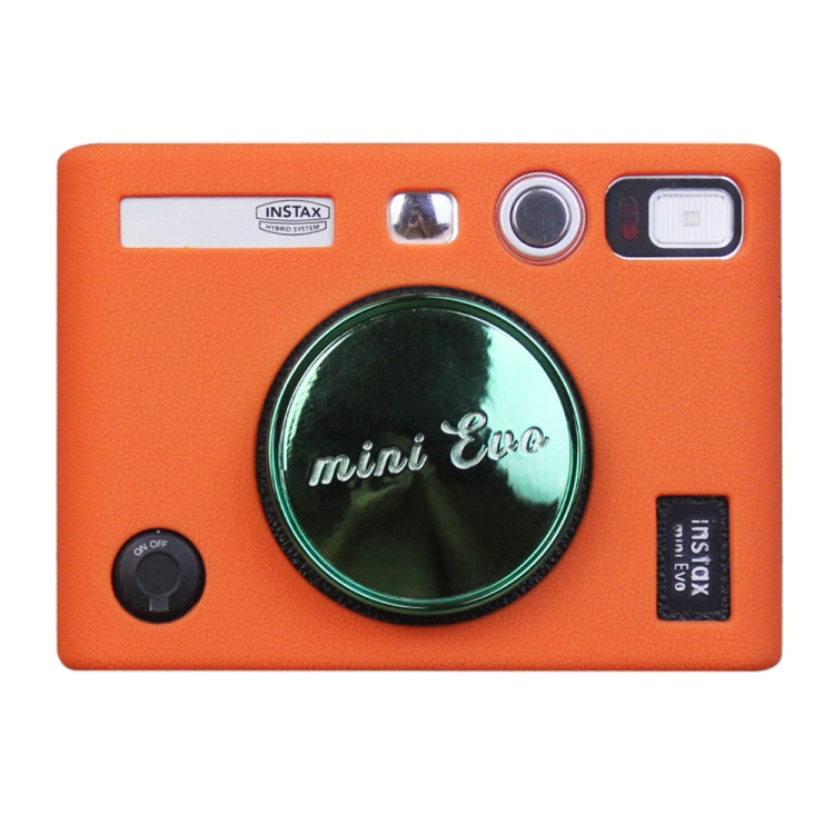 Soft Silicone Protective Case for FUJIFILM instax mini Evo (Orange) - Protective Case by PMC TechLife | Online Shopping South Africa | PMC TechLife | Buy Now Pay Later Mobicred
