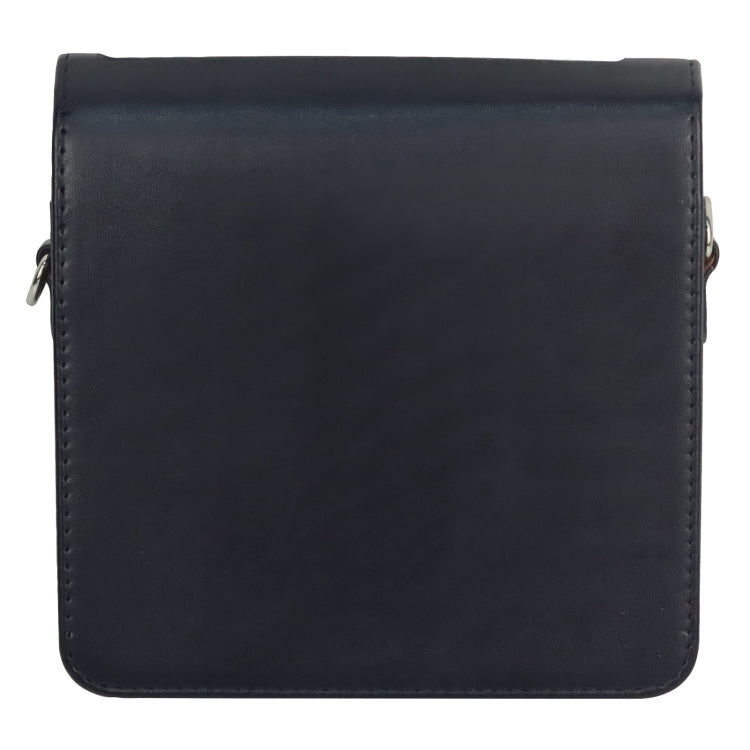 For FUJIFILM instax Link WIDE Full Body PU Leather Case Bag with Strap(Black) - Leather Bag by PMC TechLife | Online Shopping South Africa | PMC TechLife | Buy Now Pay Later Mobicred