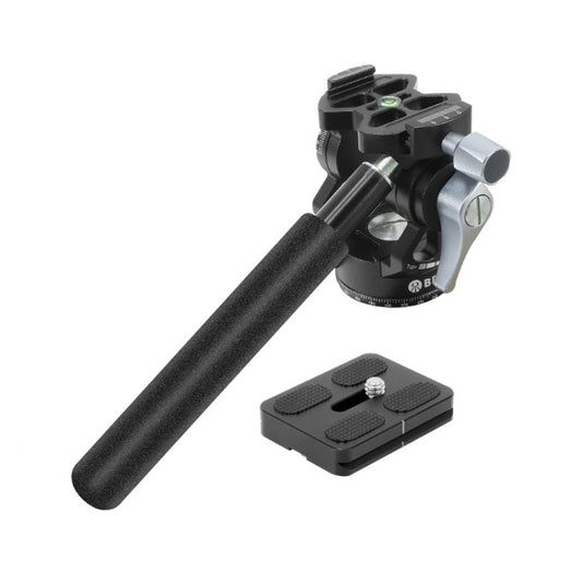 BEXIN DT-03S/S 360 Degree Panorama Heavy Duty Tripod Action Fluid Drag Head with Quick Release Plate - free shipping - PMC Jewellery - Order now!