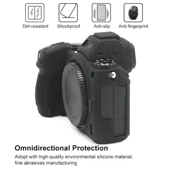For Nikon Z7 II Soft Silicone Protective Case (Yellow)