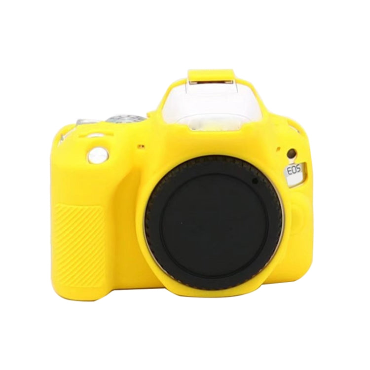 For Canon EOS 250D Soft Silicone Protective Case (Yellow) - free shipping - PMC TechLife - Order now!