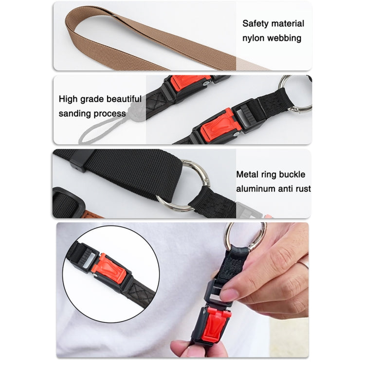 XJ03 Camera Shoulder Hanging Neck Strap(Black) - Camera Strap by PMC TechLife | Online Shopping South Africa | PMC TechLife | Buy Now Pay Later Mobicred