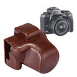 Full Body Camera PU Leather Case Bag with Strap for Canon EOS M5 (Coffee) - free shipping - PMC TechLife - Order now!