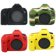 For Canon EOS 5DS Soft Silicone Protective Case (Red)