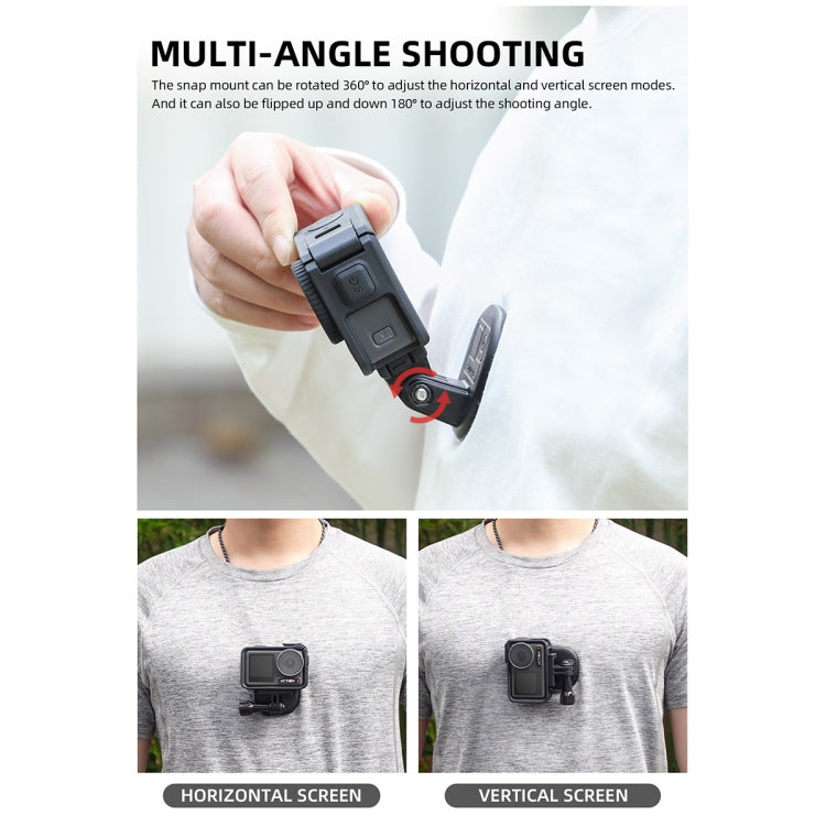 Sunnylife ZJ554 Magnetic Wearable Neck Phone Action Camera  Holder (Black) - Holder by Sunnylife | Online Shopping South Africa | PMC TechLife | Buy Now Pay Later Mobicred