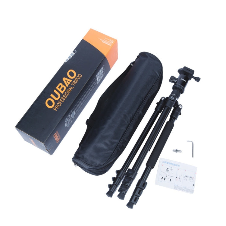 TRIOPO Oubao A-308S Adjustable Portable  Aluminum Alloy Tripod with Ball Head for SLR Camera