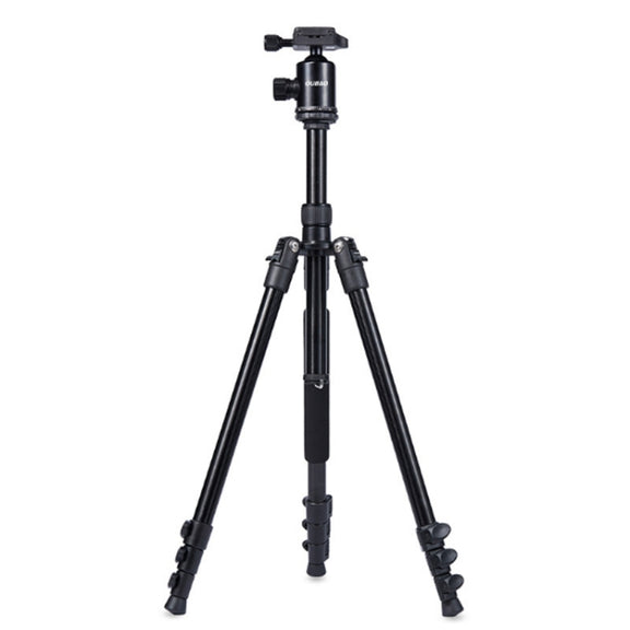 TRIOPO Oubao A-308S Adjustable Portable  Aluminum Alloy Tripod with Ball Head for SLR Camera