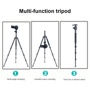 TRIOPO Oubao A-308S Adjustable Portable  Aluminum Alloy Tripod with Ball Head for SLR Camera