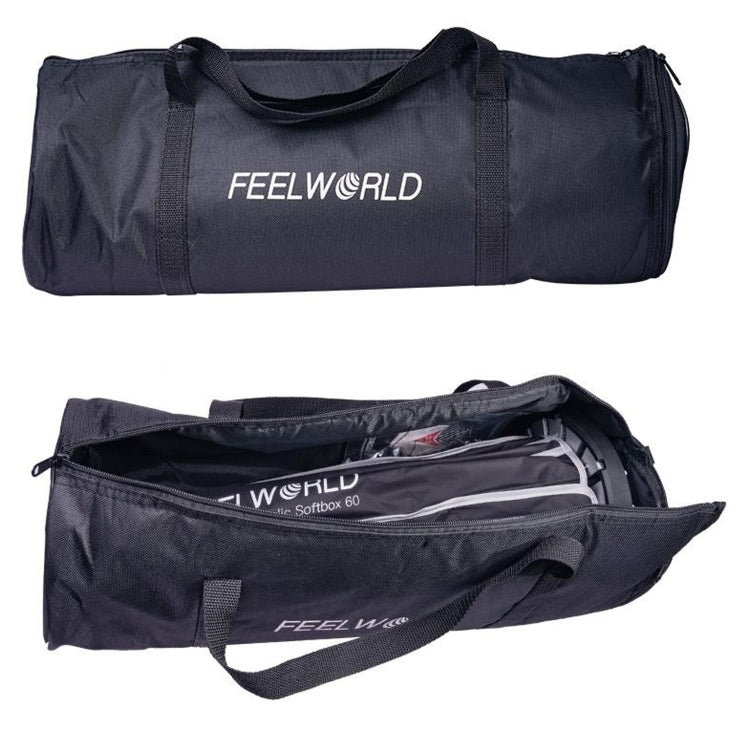 FEELWORLD FSP60 60cm Parabolic Softbox Quick Release Diffuser with Bowens Mount (Black) - free shipping - PMC Jewellery - Order now!