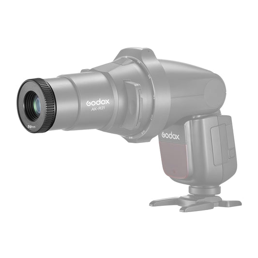 Godox AK-R24 50mm Wide Lens for AK-R21 Projection Attachment(Black) - free shipping - PMC Jewellery - Order now!