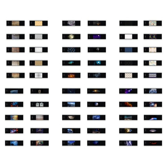 Godox AK-S 60 in 1 Transparencies Collection Full Slide Set for Godox AK-R21 Projection Kit - free shipping - PMC Jewellery - Order now!