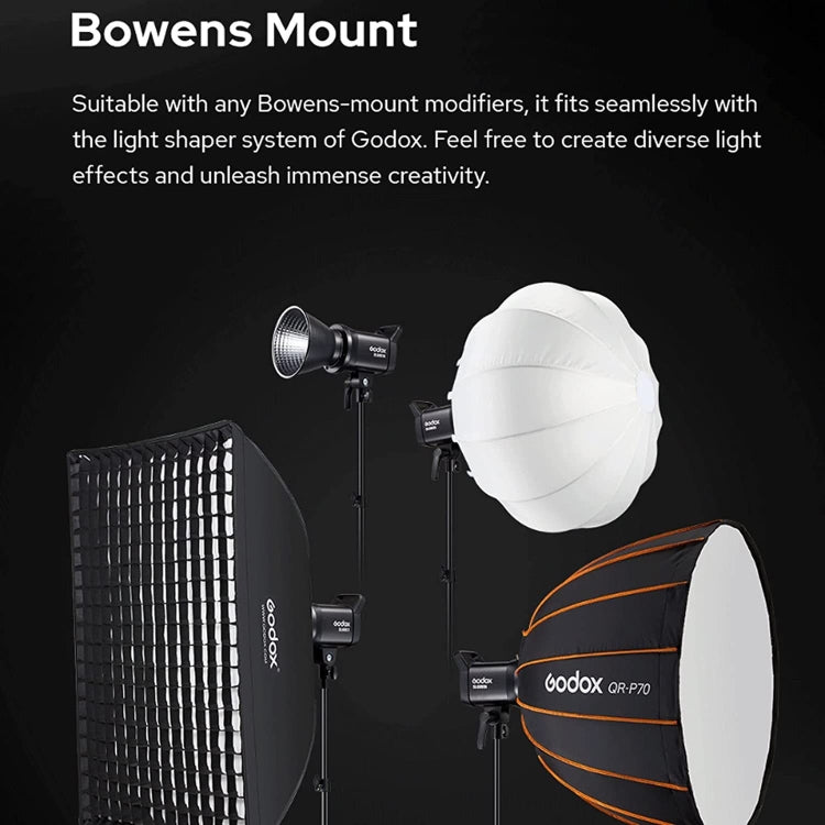 Godox SL60IIBi 75W Bi-Color 2800K-6500K LED Video Light(US Plug)