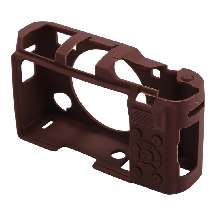 Soft Silicone Protective Case for FUJIFILM X-A5(Coffee)